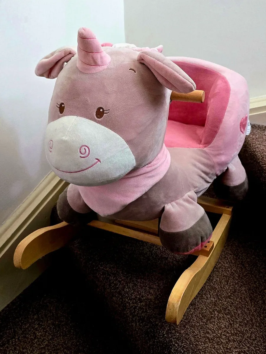 Baby Rocking Animal Unicorn - Image 1