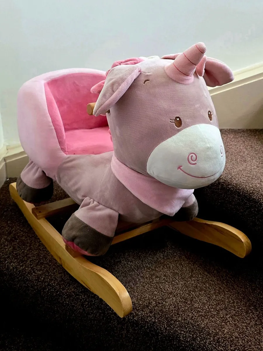 Baby Rocking Animal Unicorn - Image 2