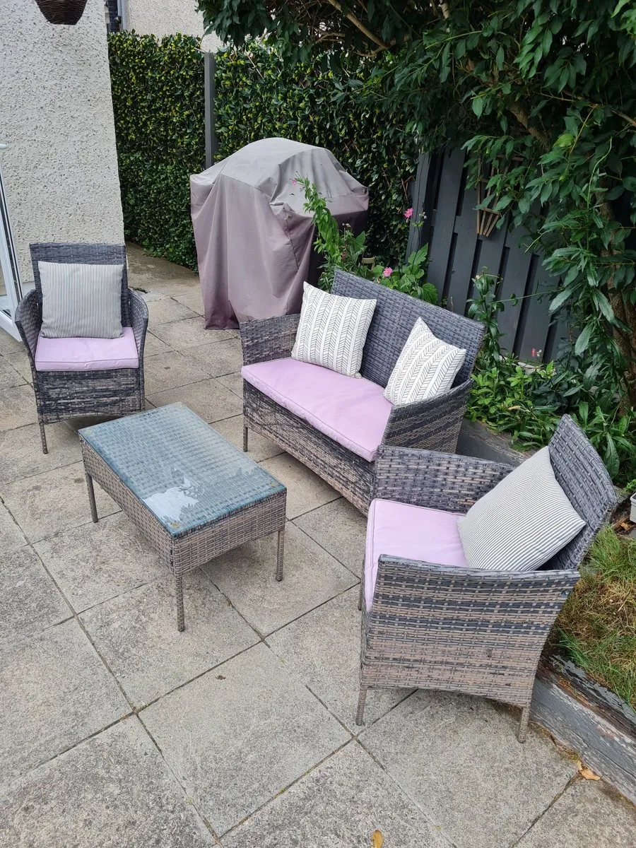 4 piece garden furniture set - Image 2