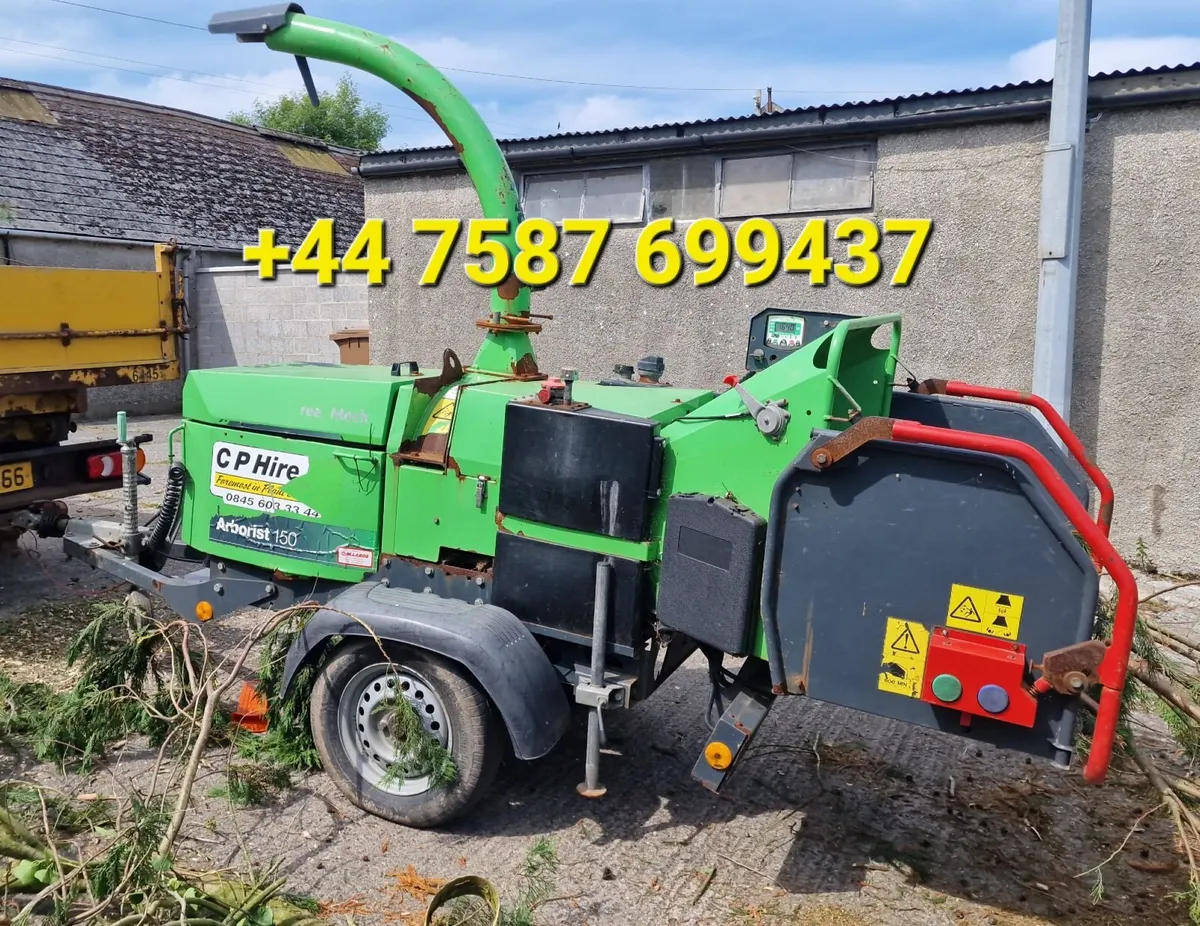 Greenmech Arborist 150 wood chipper woodchipper