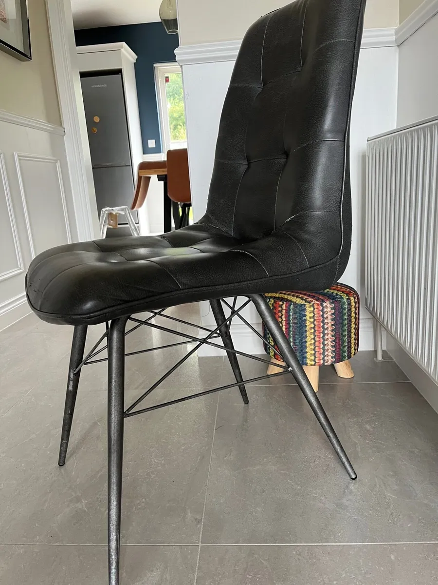 Dining room chairs x 4 - Image 2