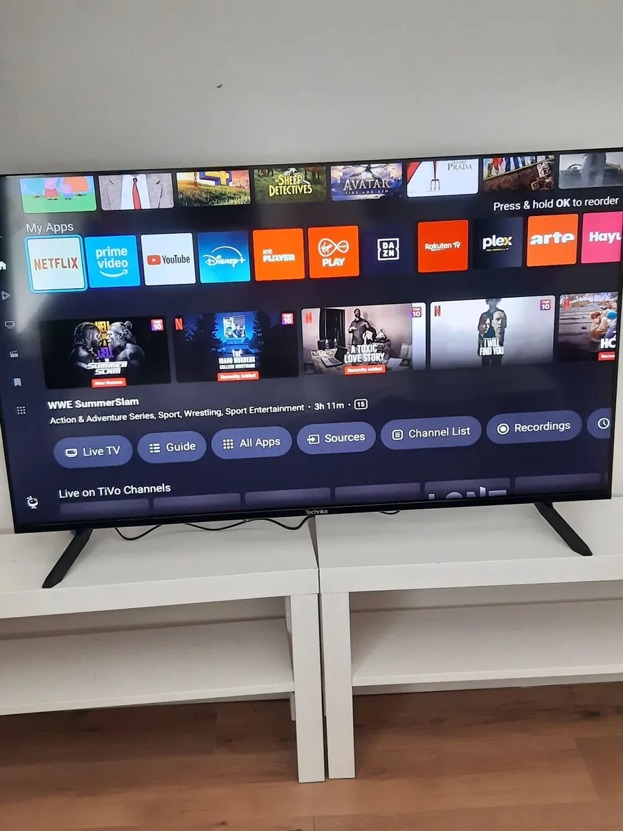 50 Inch Technika 4k HDR Smart Tv