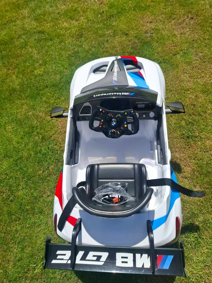 12v BMW M8 GTE Ride On Kids Car - Image 4