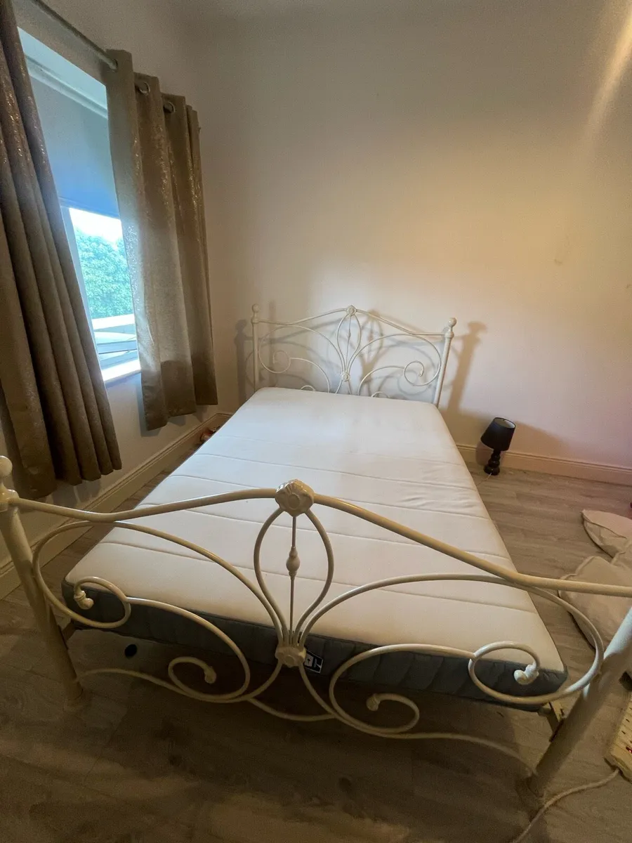 Bed and mattress for sale - Image 4