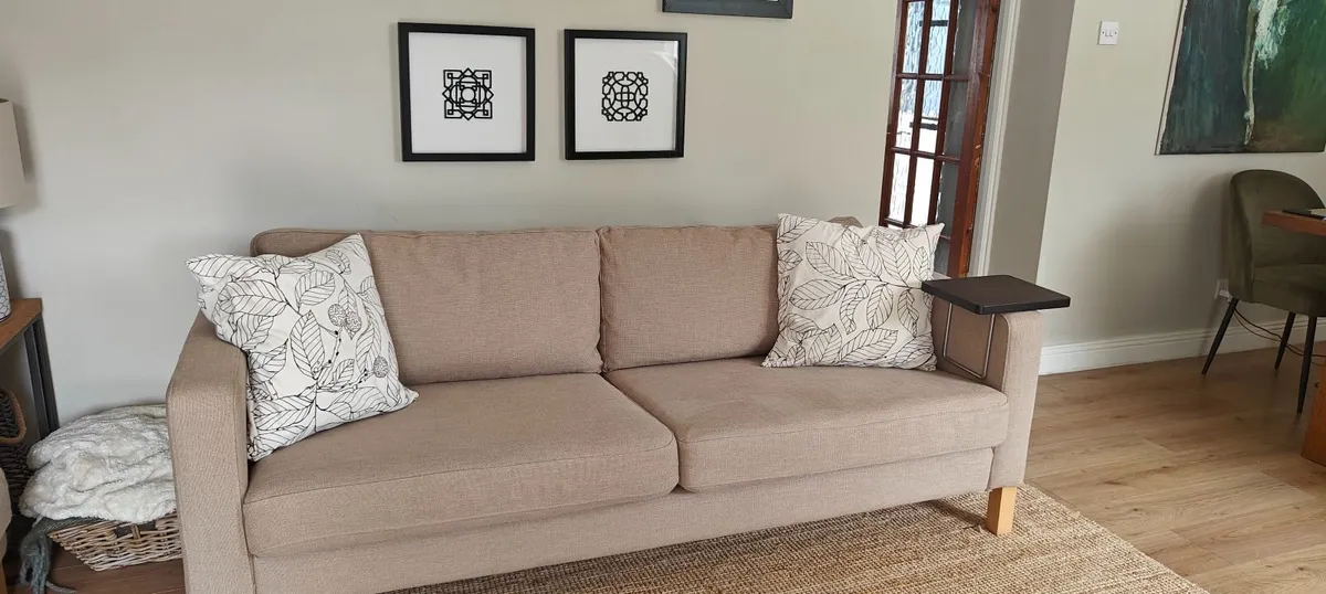 3 seater sofa with machine washable covers - Image 4