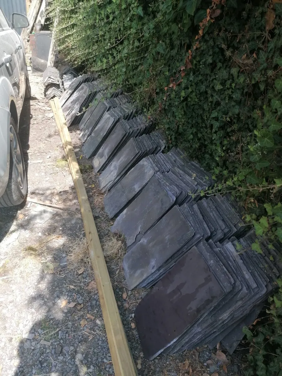 Reclaimed Bangor Blue Slates - Image 2