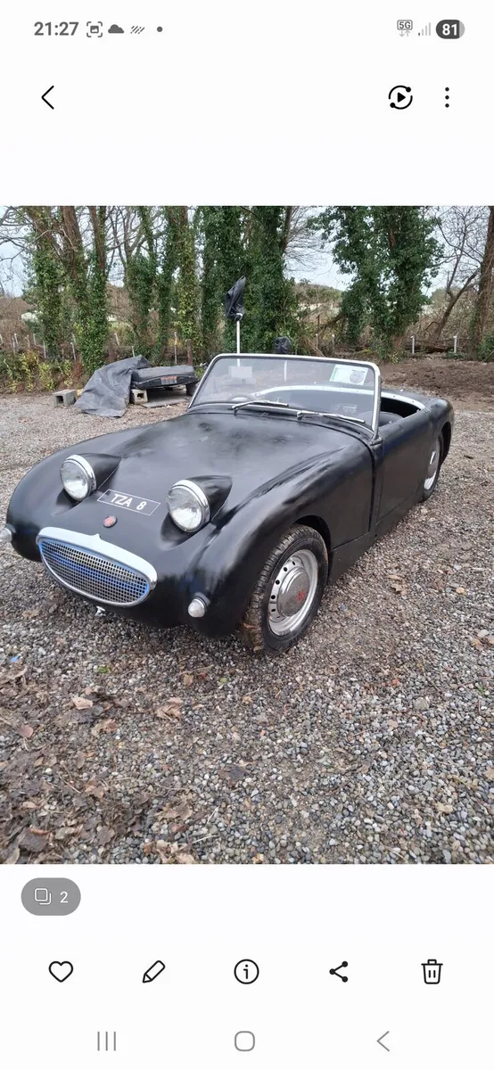 Austin Healey Sprite Mk1 1960 Frogeye - Image 1