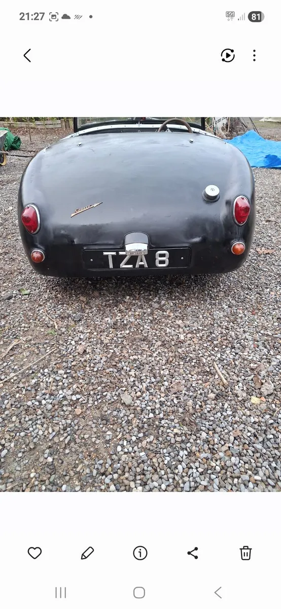 Austin Healey Sprite Mk1 1960 Frogeye - Image 2