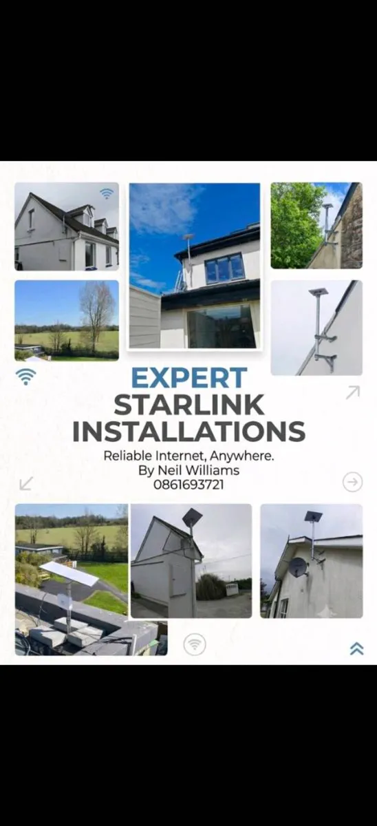 STARLINK INSTALL WIFI TV SATELLITE SAORVIEW - Image 1