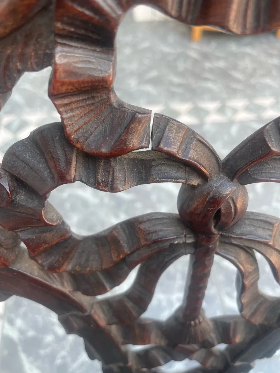 Mahogany antique chairs - Image 4