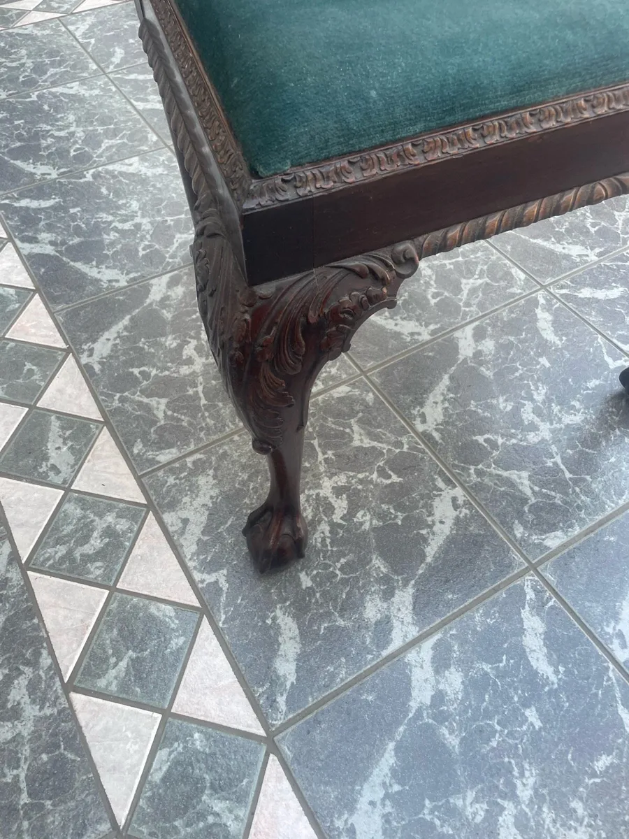 Mahogany antique chairs - Image 2