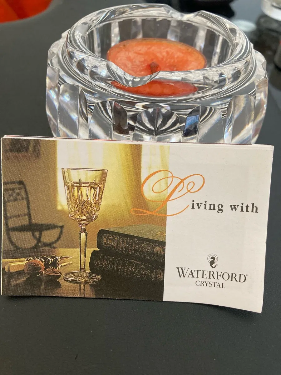 Waterford Crystal tea light holder - Image 1