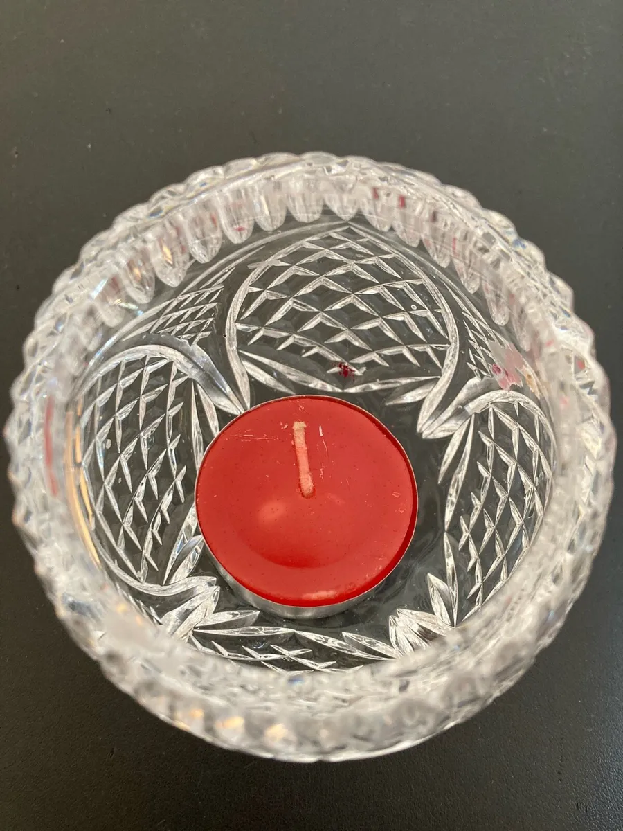 Tipperary crystal tea light holder - Image 2