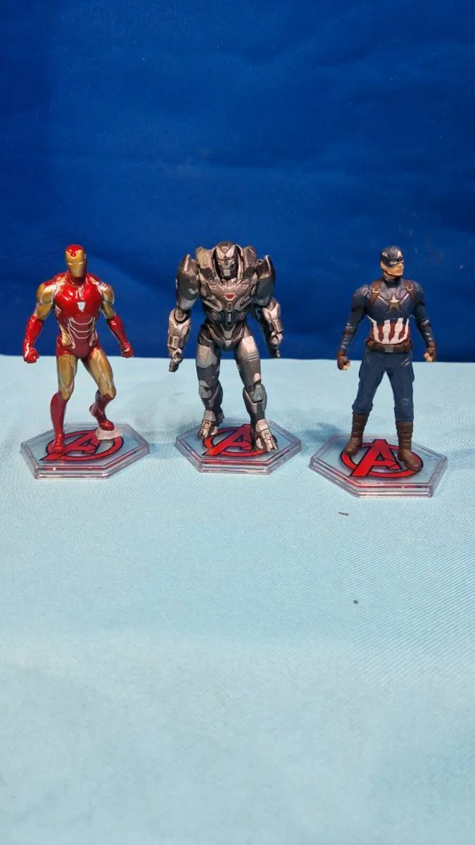Marvel Avengers — Complete Set of 9 Official Figur - Image 4