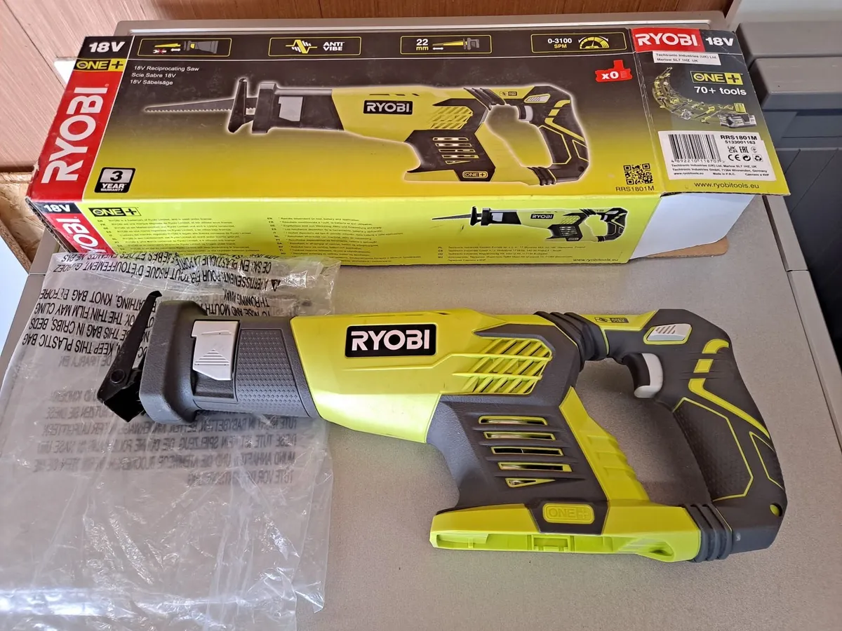 Ryobi 18V One+ Cordless Reciprocating saw - Image 1