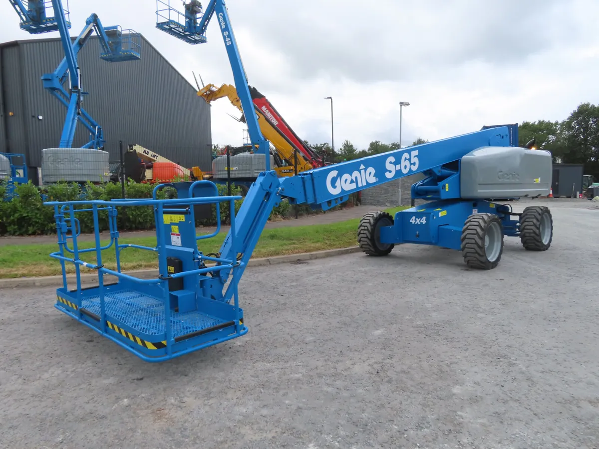Genie S65 - Year 2013 - Refurbished - New Ropes - Image 3