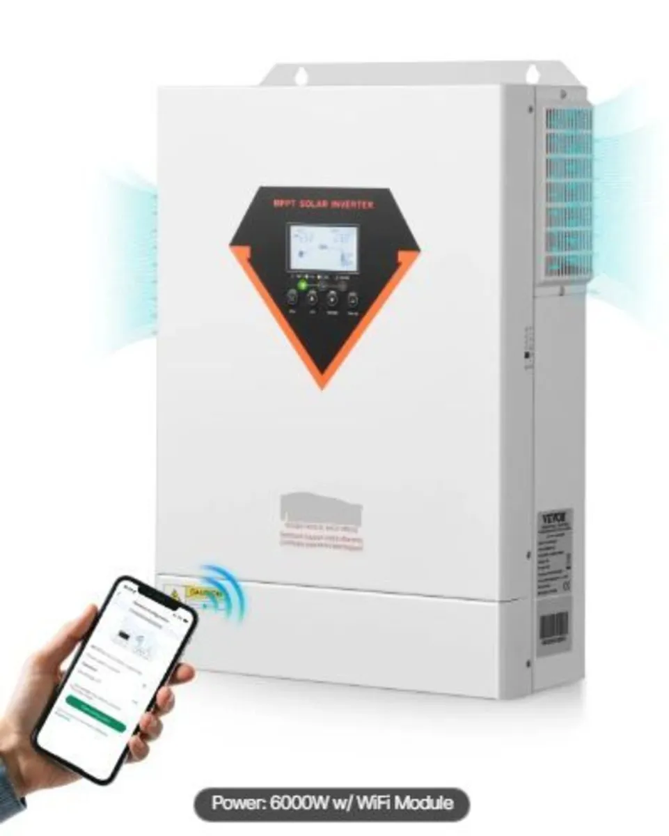 Hybrid Solar Inverter, 3500W - Image 1
