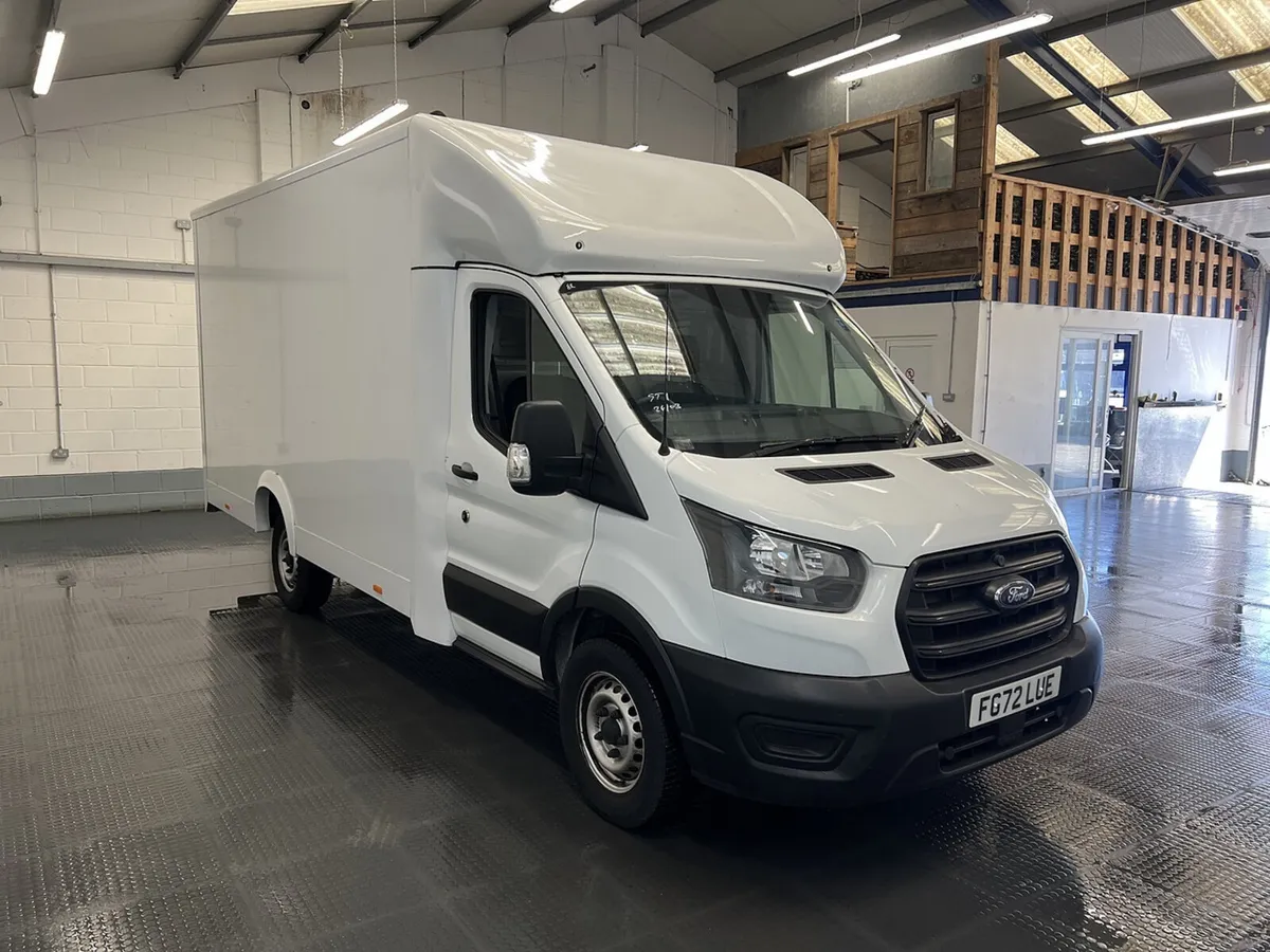 2022 Ford Transit Luton Low Loader Van - Image 1