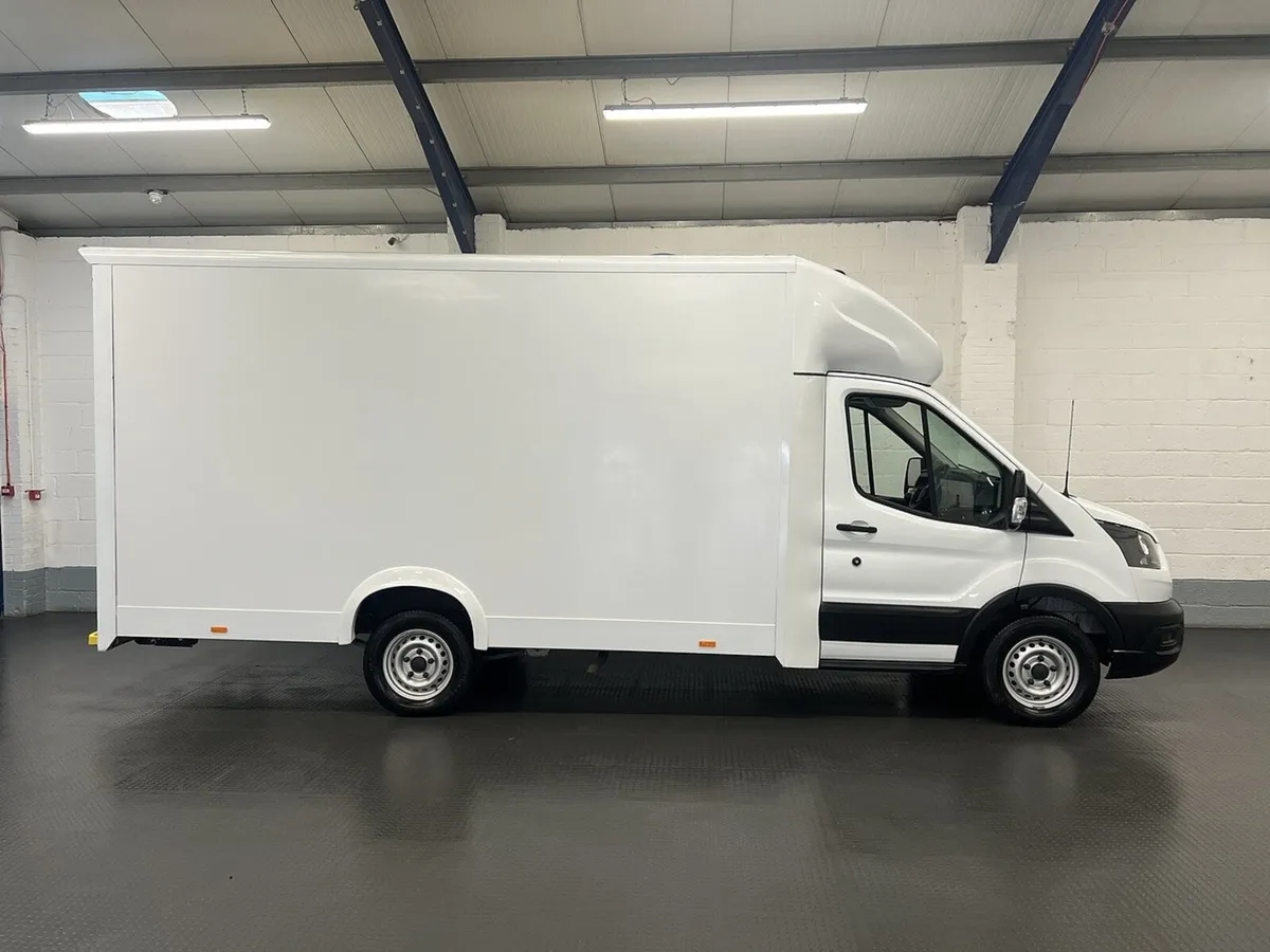 2023 Ford Transit Luton Low Loader Van - Image 1