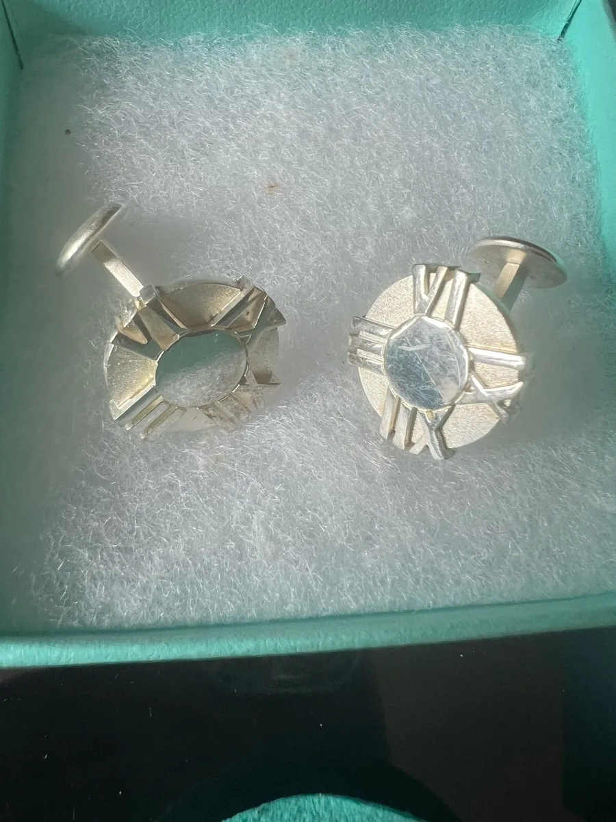 Tiffany silver cufflinks - Image 3