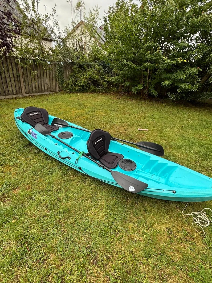 Galaxy Tahiti 2+1 Tandem Kayak – Full Package - Image 1