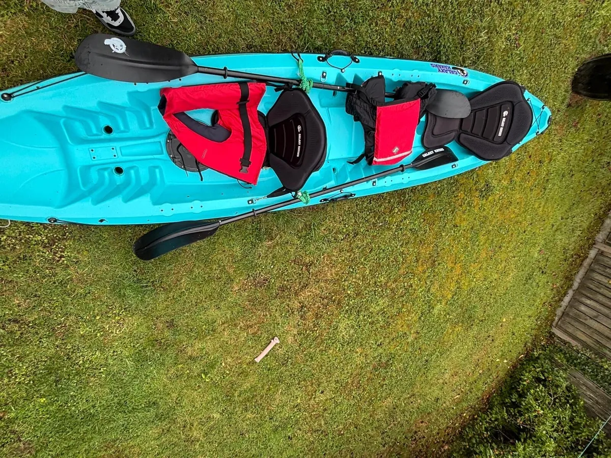 Galaxy Tahiti 2+1 Tandem Kayak – Full Package - Image 2
