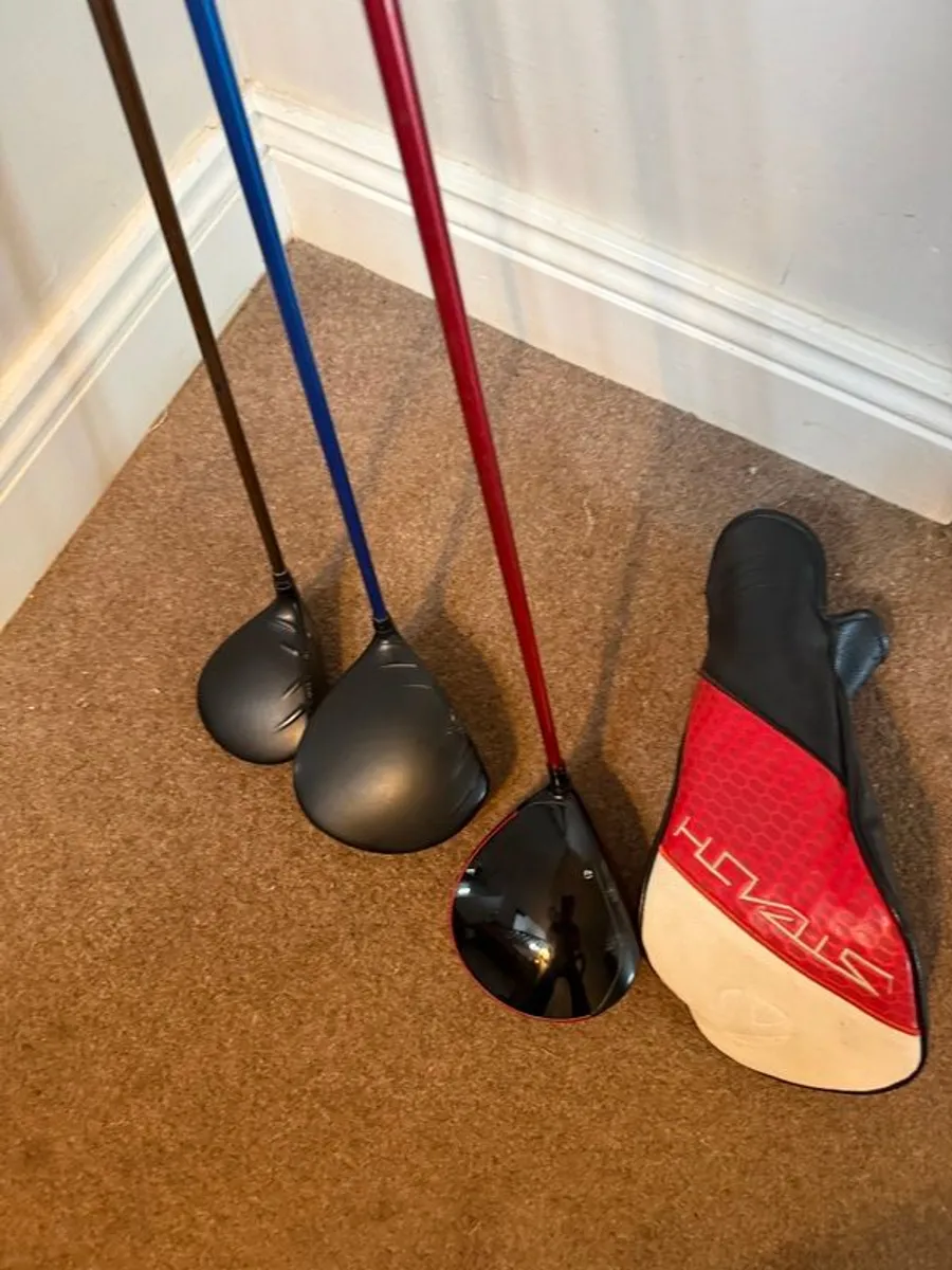 Taylor made Stealth2 driver Ping G30 driver and Ping 400 3 wood - Image 1