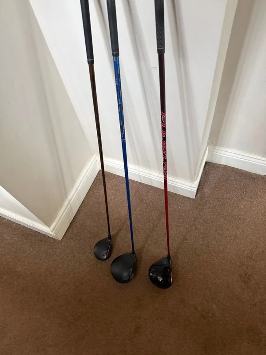 Taylor made Stealth2 driver Ping G30 driver and Ping 400 3 wood - Image 3