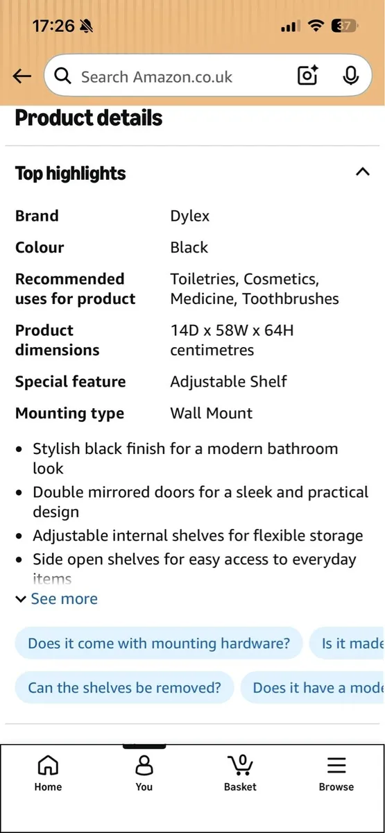 Mirror cabinet - Image 4