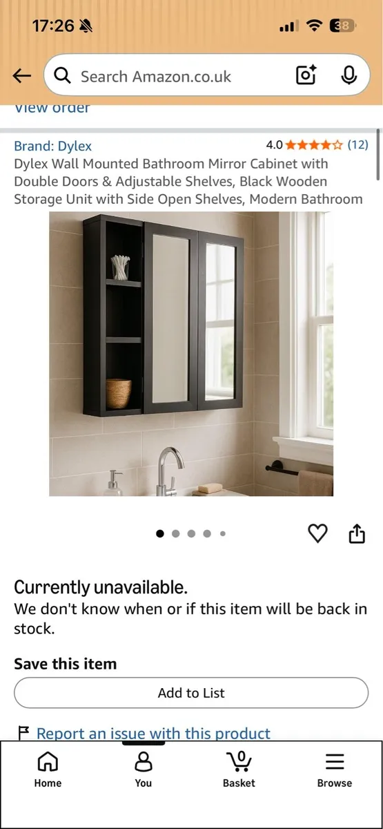 Mirror cabinet - Image 1