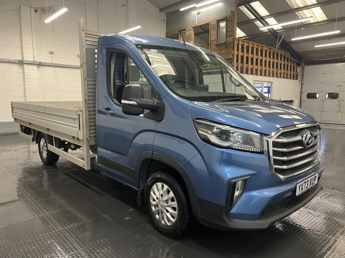2023 Maxus Deliver 9 Dropside Van - Image 1