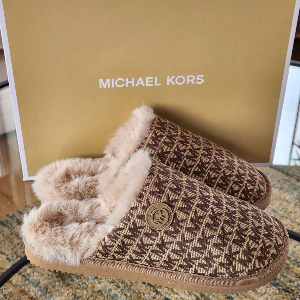 Michael kors slippers.. Brand new - Image 1