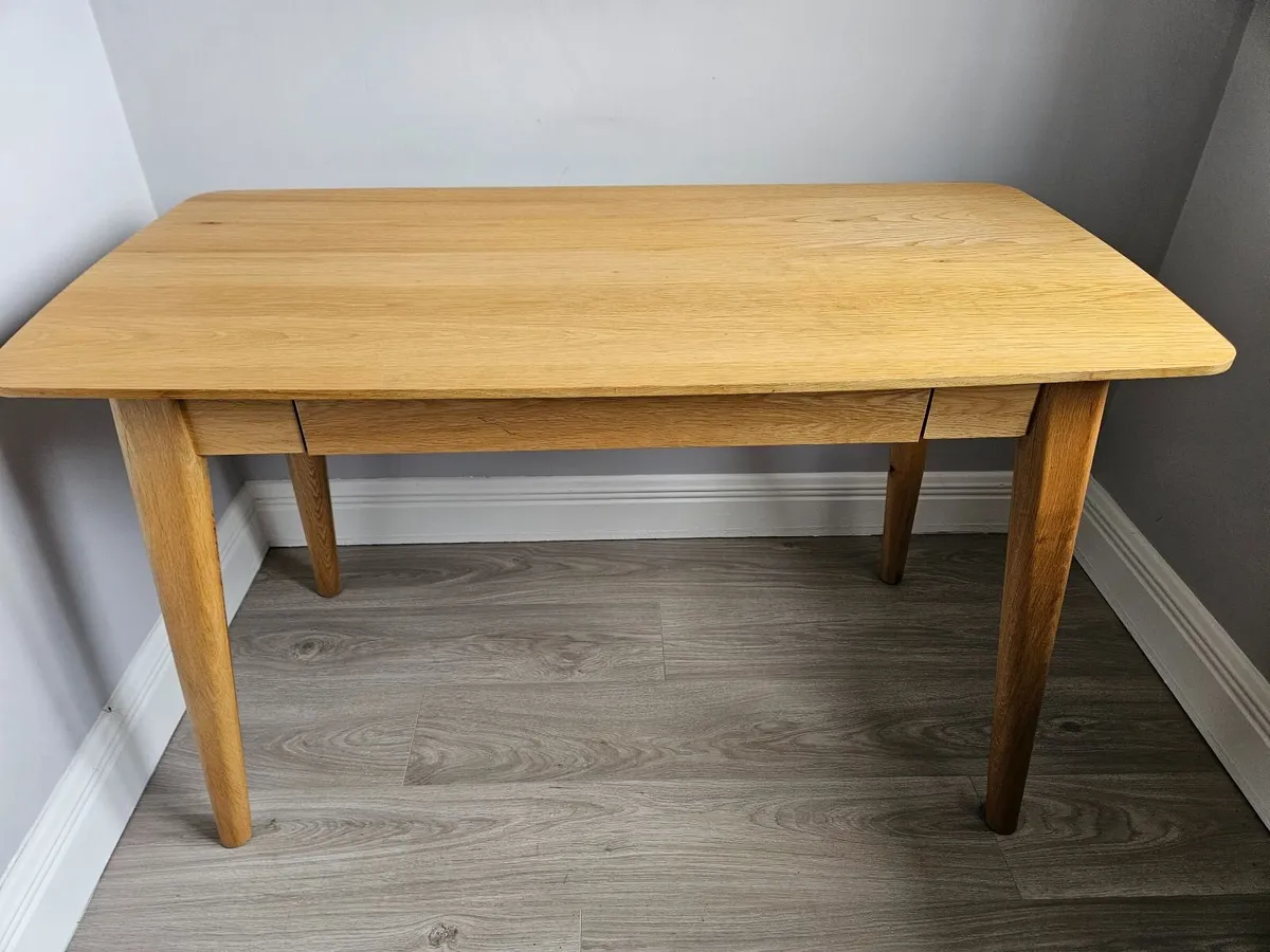 Oak desk - Image 2