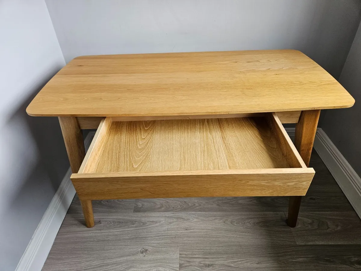 Oak desk - Image 3