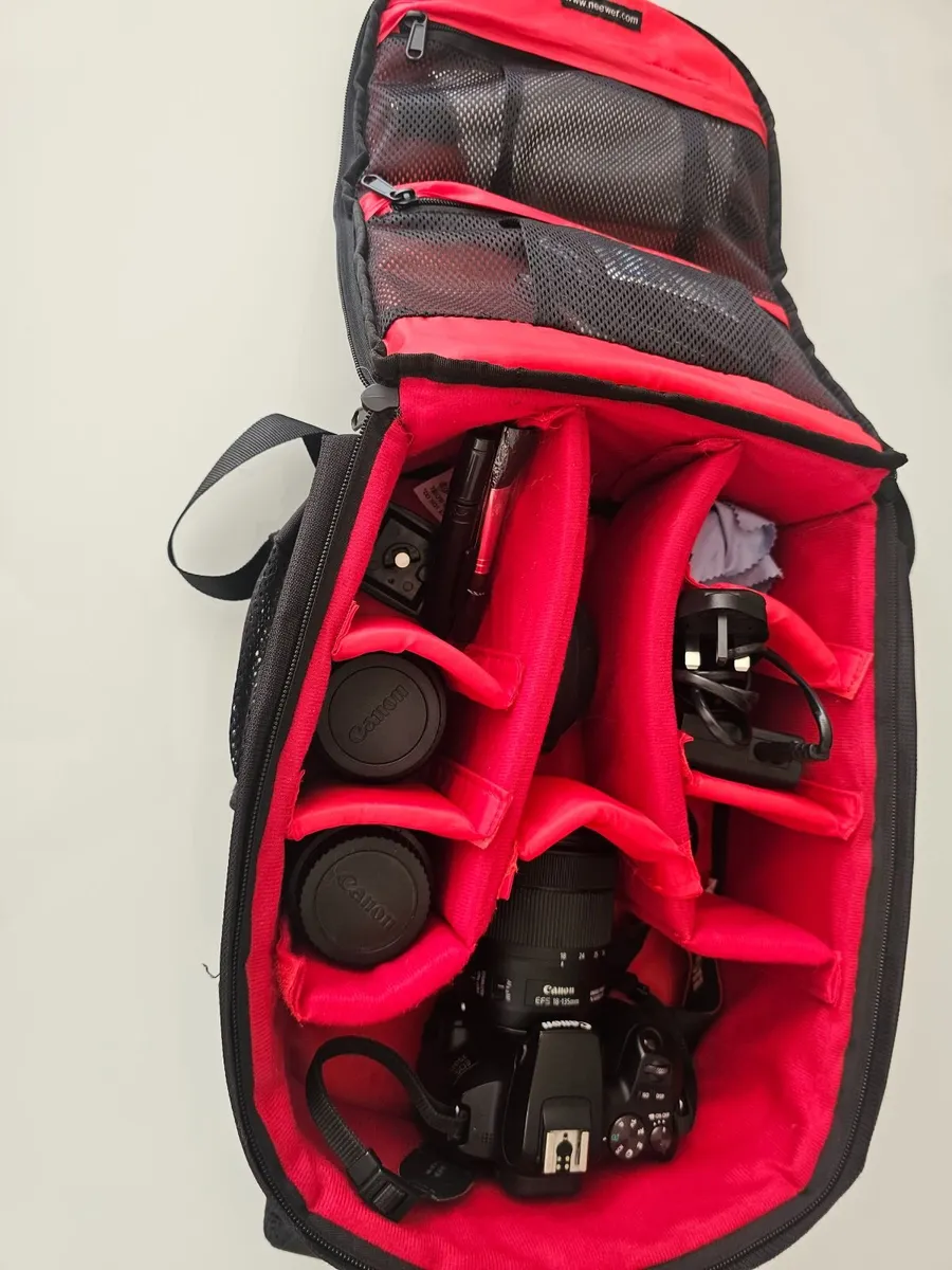 Canon EOS 250D DSLR camera, 3 lenses & accessories - Image 4