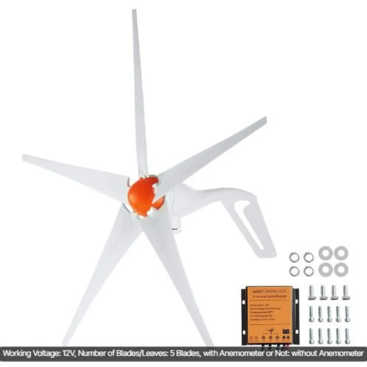 500W Wind Turbine Generator, 12V Wind - Image 4