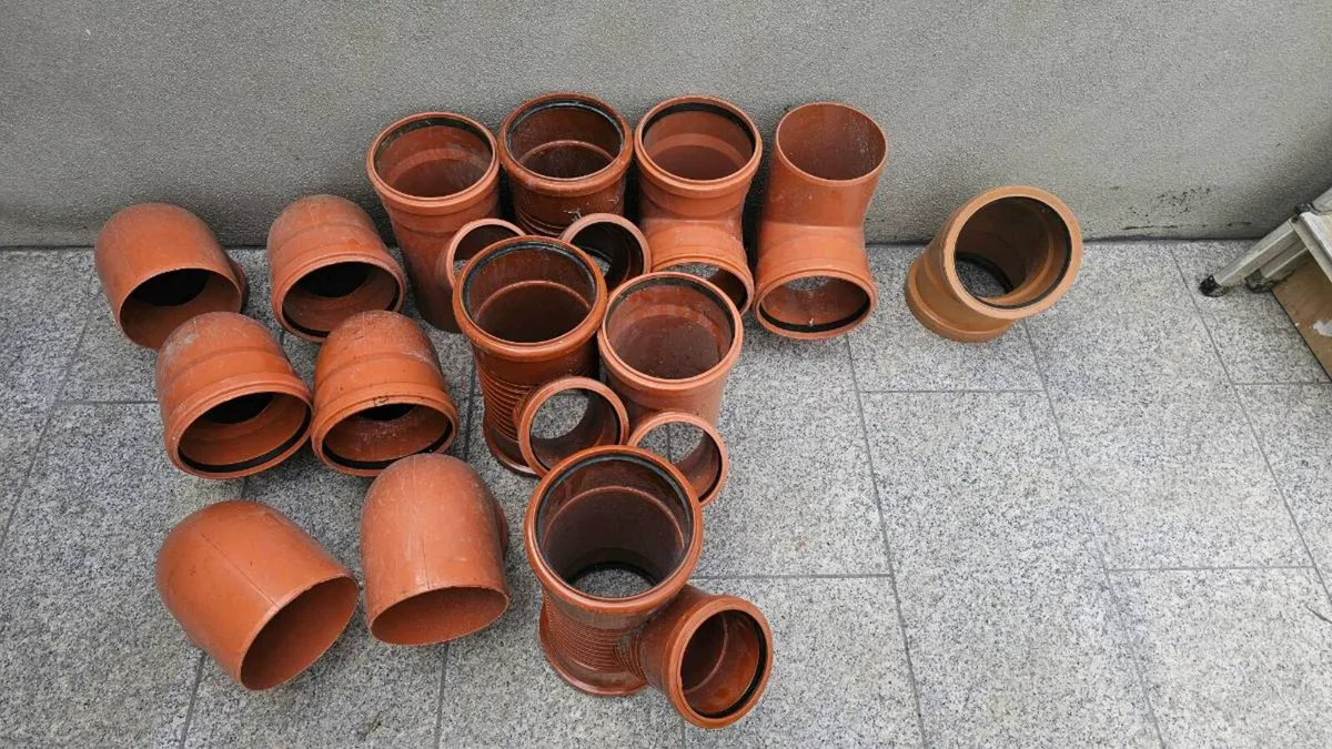 Sewage pipes and bends 6inch
Have many like the on - Image 2