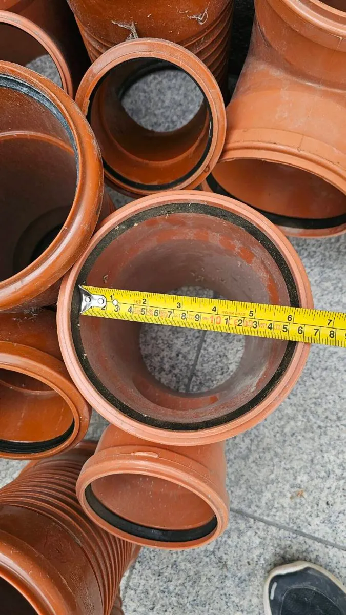 Sewage pipes and bends 6inch
Have many like the on - Image 3
