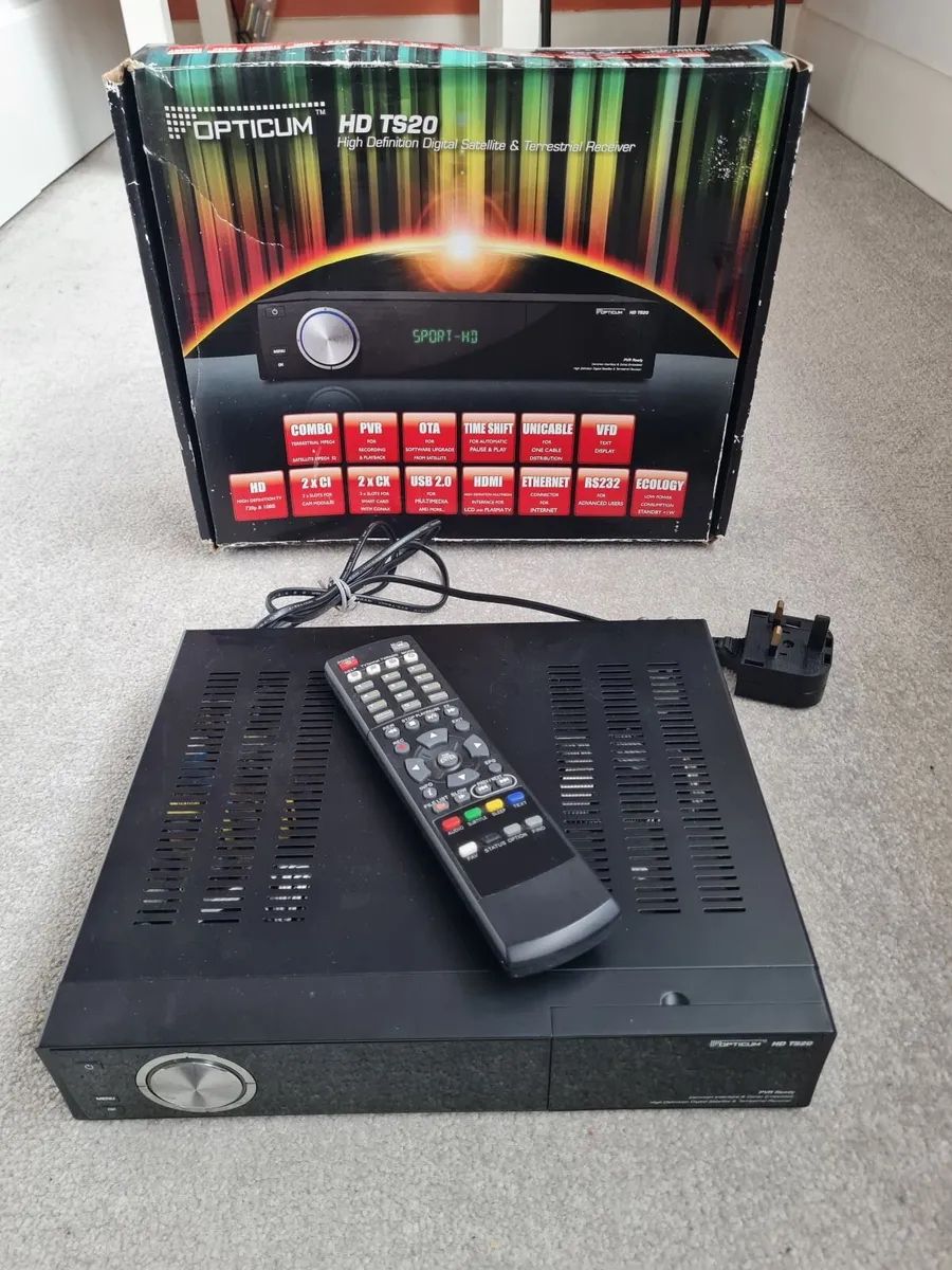 Opticum HD TS20 digital satellite receiver - Image 1