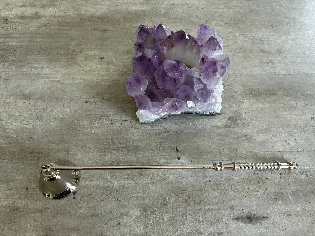 Amethyst tealight holder - Image 2