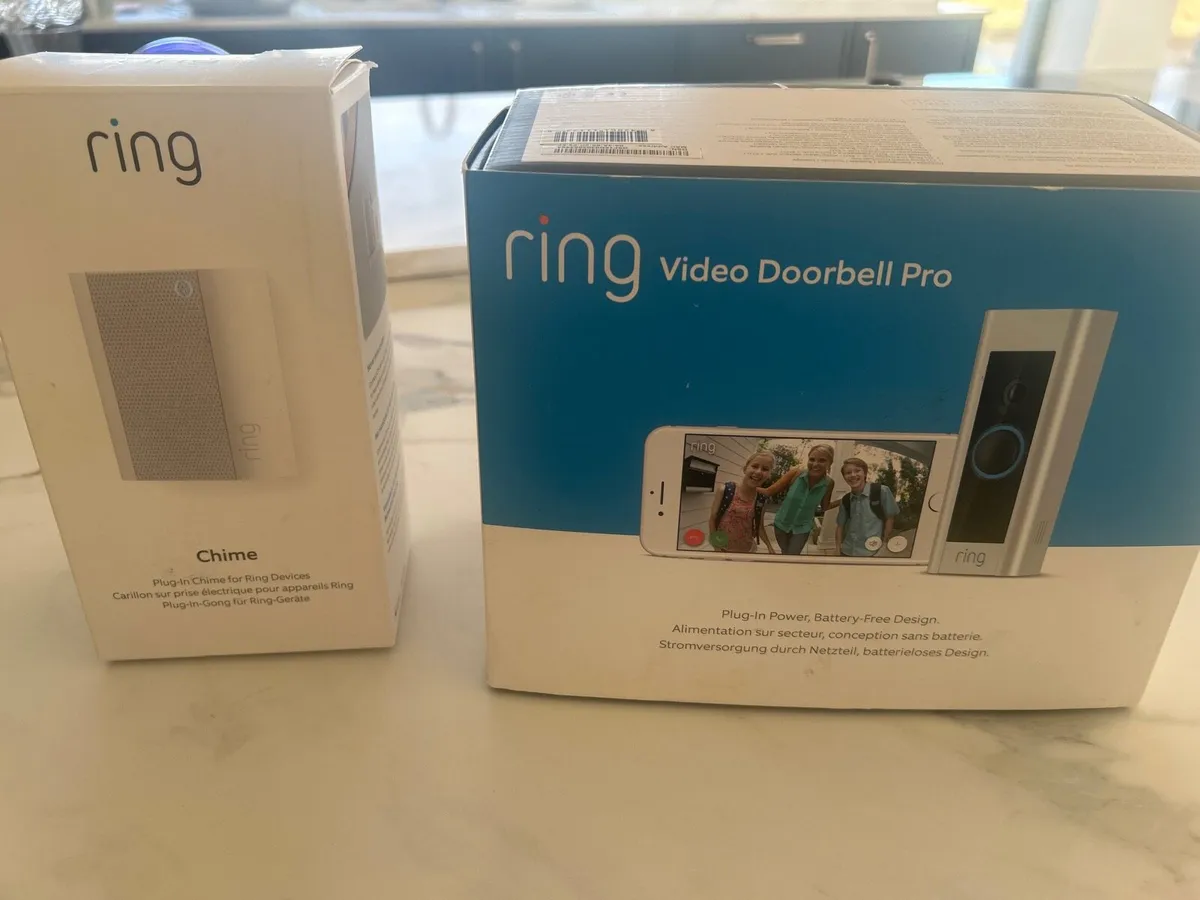 Ring Video Doorbell Pro + Chime - Image 1