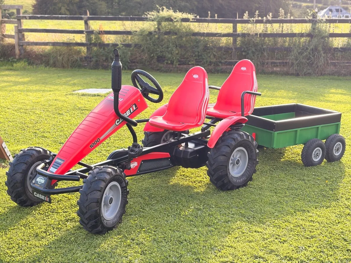 Berg Go-Kart and trailer - Image 1