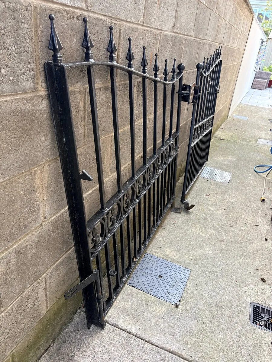 Pair of Wrought Iron Gates for sales - Image 1