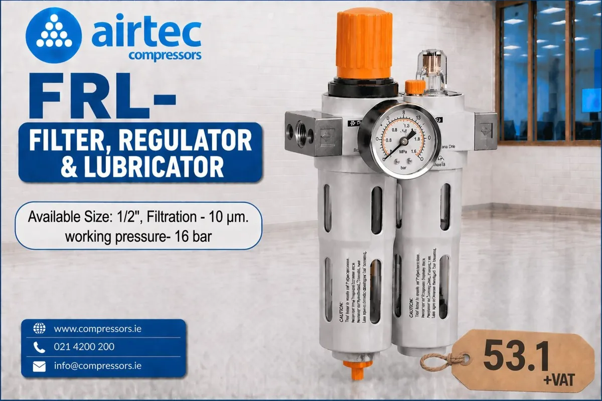 COMPRESSOR-FILTER-REGULATOR-LUBRICATOR-IN STOCK - Image 1