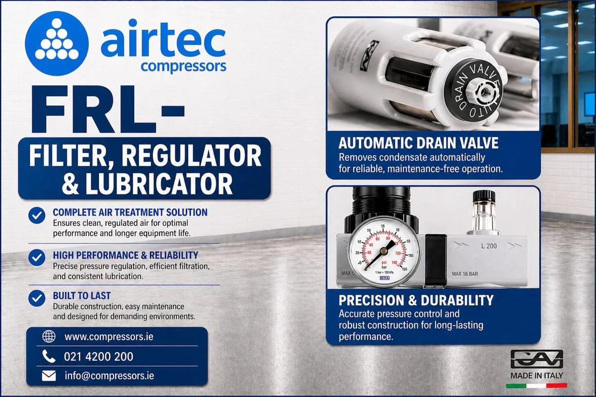 Compressor-filter-regulator-lubricator- In Stock - Image 2