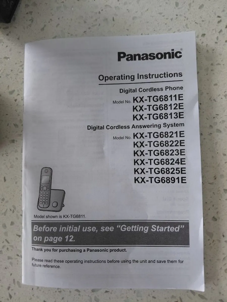 Panasonic Cordless Phone System - Image 2