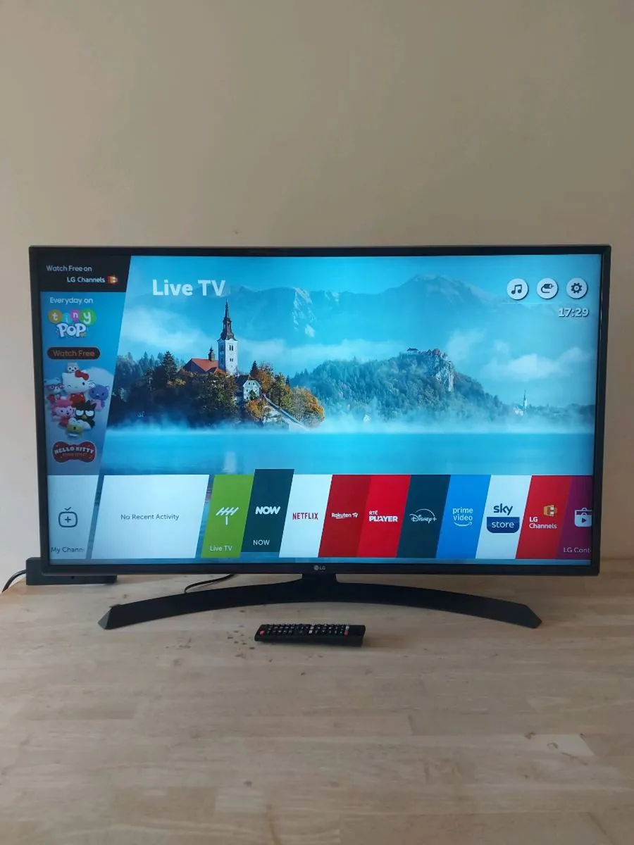 LG 43" smart 4K TV - Image 1