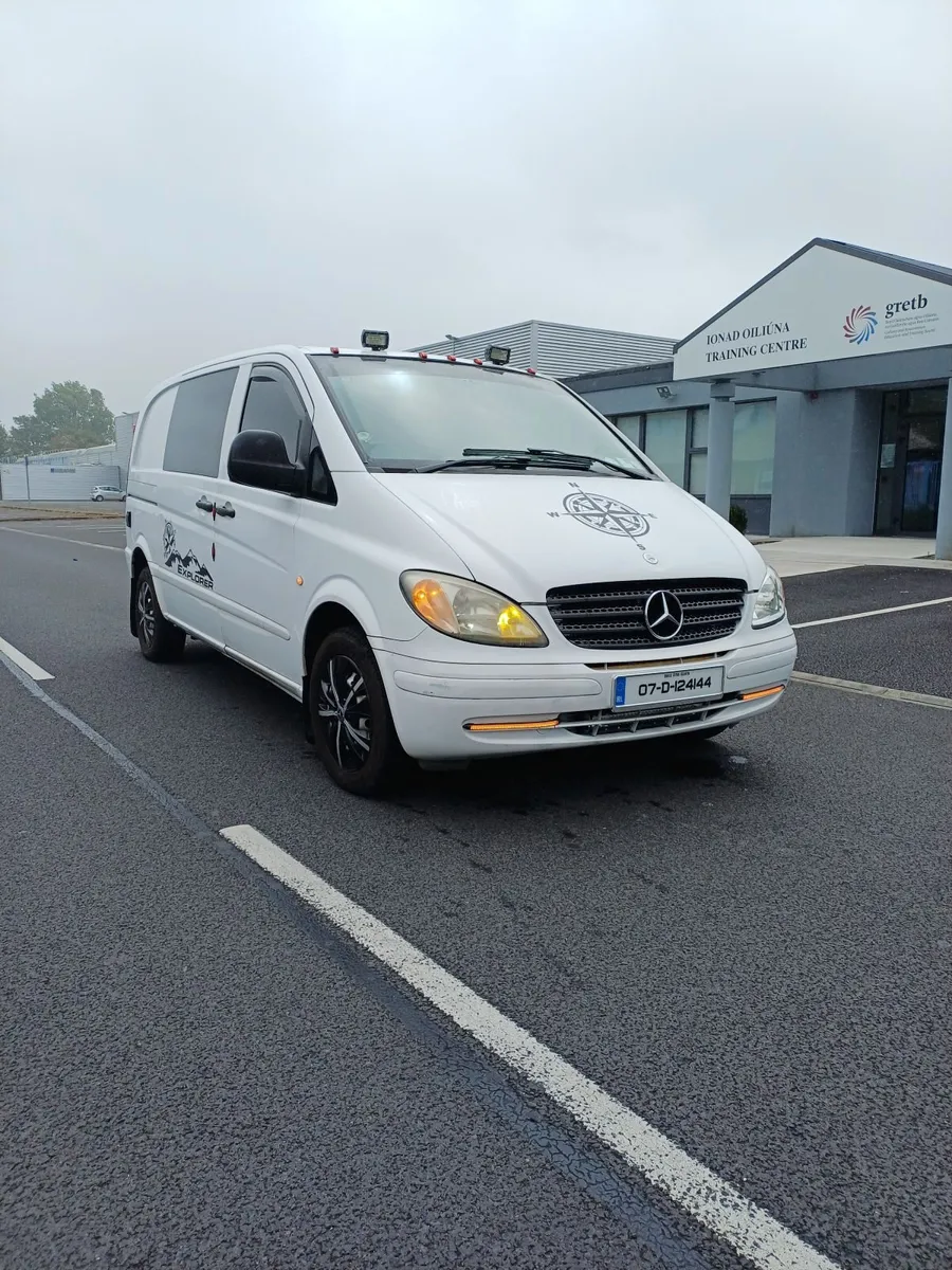 Camper, Mercedes Vito 2007, New Test, TAX 5/2027 - Image 1