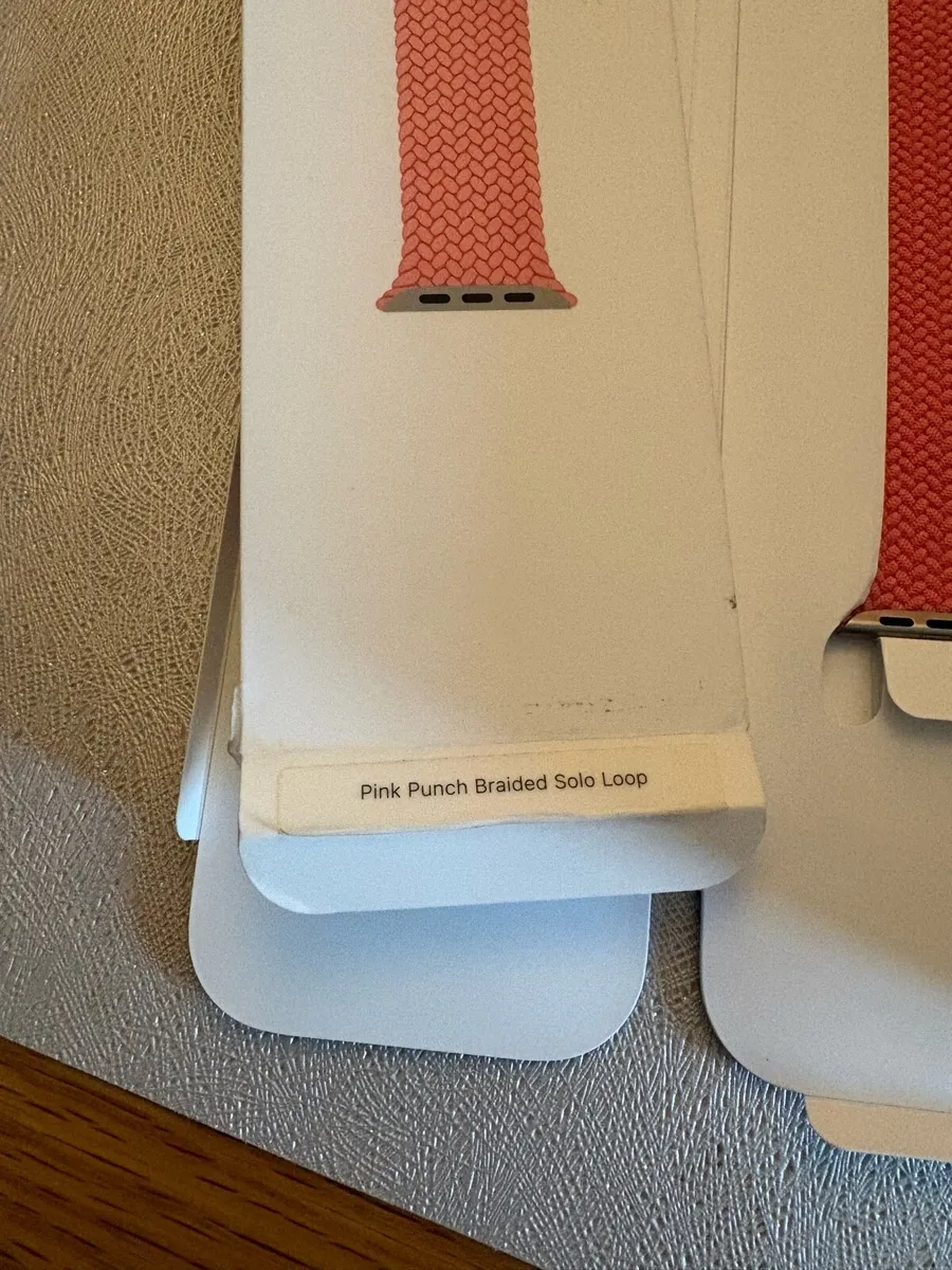 Apple Watch Solo Braided Strap Rare size 7 - Image 4