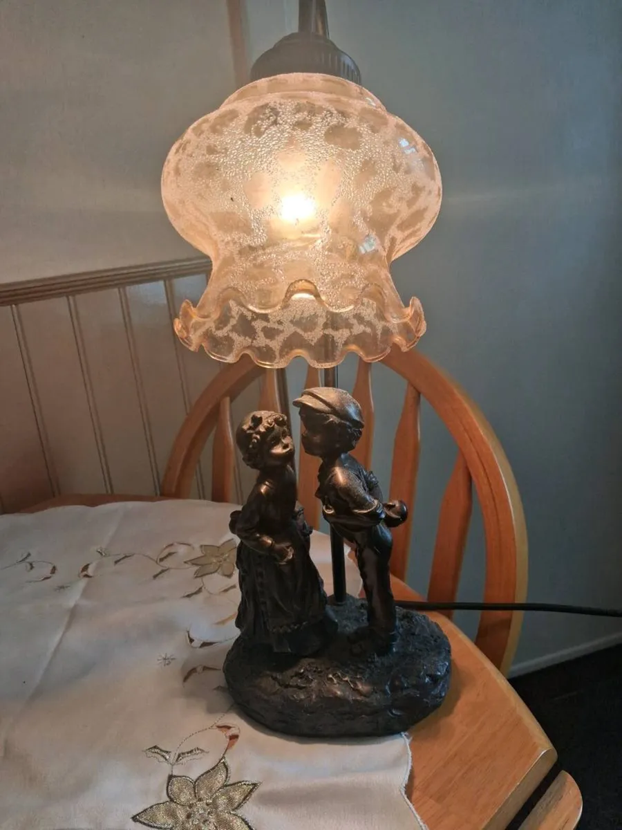 Art Deco style bedside lamp - Image 2